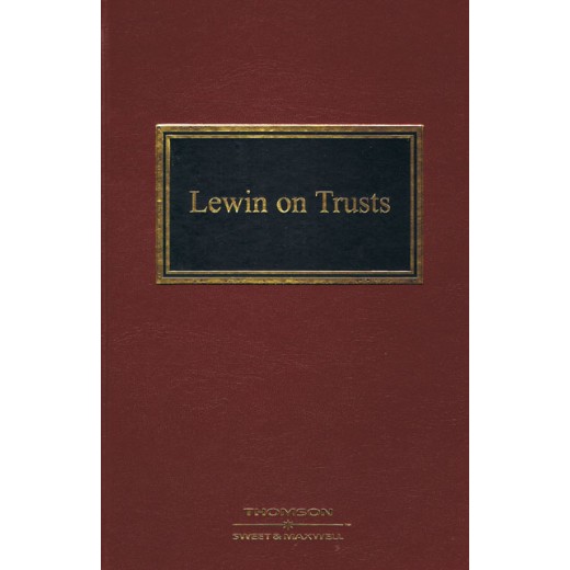 Lewin on Trusts 20th edition with 1st Supplement